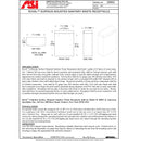 ASI 20852, Roval(TM) Surface Mounted Sanitary Waste Receptacle