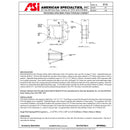 ASI 8154, Specimen Pass Box, Recessed