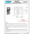 Bobrick B-3474 Recessed Seat-Cover Dispenser and Toilet Tissue Dispenser
