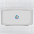 Koala Kare KB200-05 Horizontal Baby Changing Station, Wall-Mounted, White Granite, Updated Part Number: KB300-05