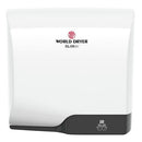 World Dryer SLIMdri(TM) L-974 Hand Dryer, White Aluminum, Universal, Updated Part Number: L-974A