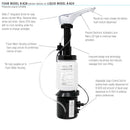 Bobrick B-824 SureFlo Automatic, Top Fill Bulk Liquid Soap