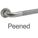 ASI 3556-P, 1 1/2" (54 x 36 x 1.5) O.D. Exposed Mounted, Horizontal Grab Bar, 54" x 36" Peened
