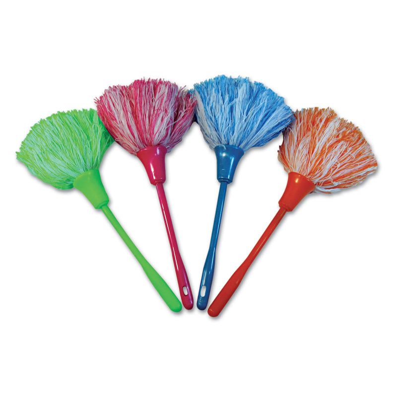 Boardwalk Microfeather Mini Duster, Microfiber Feathers, 11", Assorted Colors - BWKMINIDUSTER