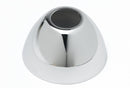 T&S Brass Bell/Widespread Escutcheon, Fits Brand T&S Brass, For Use with Series T&S Brass Faucets, Chrome - 001257-40