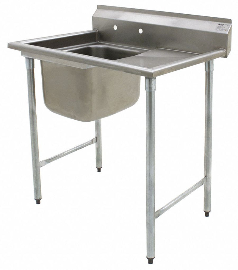 Eagle Eagle, 314 Series Series, 16 in x 20 in, Stainless Steel, One Compartment Coved Corner Sink - 314-16-1-18-R