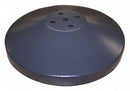 Tough Guy Cigarette Receptacle Base, 2 1/4 in Height, 11 3/4 in Base Dia., Metal, Gray - 11C823