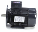 Leeson 2 HP Metric Motor,3-Phase,3455 Nameplate RPM,230/460 Voltage,Frame D90SD - 192210