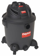 Dayton Shop Vacuum, 12 gal Tank Size, 145 cfm, 2 1/2 in Vacuum Hose Dia. - 12Z214