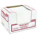 Chix Masslinn Shop Towels, 12 X 17, White, 100/Pack, 12 Packs/Carton - CHI0930