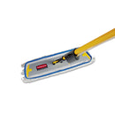 Rubbermaid Flow Flat Mop, Nylon, 18", White, - RCPQ805CT