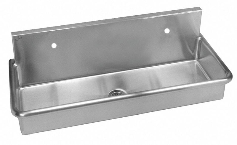 Just Manufacturing Just Manufacturing, Institutional Group Series, General Purpose, 2, Stainless Steel, Scrub Sink - J4820-1-1