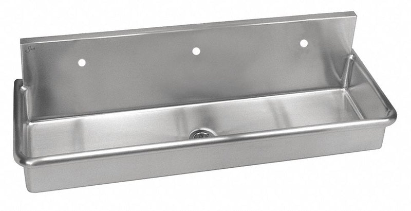 Just Manufacturing Just Manufacturing, Institutional Group Series, General Purpose, 3, Stainless Steel, Scrub Sink - J6020-1-1-1