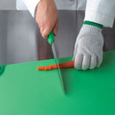 San Jamar Cutting Board, Co-Polymer, Green, 12" Length, 9" Width, 3/8" Thickness - CBG912GN