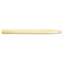 Boardwalk Threaded End Broom Handle, 15/16" X 60", Natural Wood - BWK122
