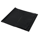 Trinity Plastics Low-Density Can Liners, 56 Gal, 1.6 Mil, 23" X 47", Black, 100/Carton - TRNML4347X