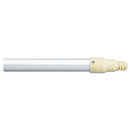 Rubbermaid Aluminum Threaded Plastic-Tip Broom/Sweep Handle, 1 Dia X 57, Gray - RCP6355GRA