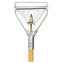 Boardwalk Screw Clamp Metal Head Wooden Mop Handle,