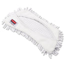 Rubbermaid Hygen Flexi Frame Damp Mop Covers, Microfiber, White, 8.9 X 5.9 - RCPQ861WHI