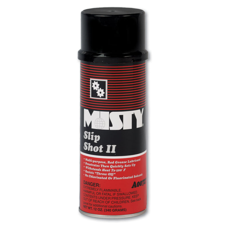 Misty Slip Shot Ii Multipurpose Spray Lubricant, Aerosol Can, 12Oz, 12/Carton - AMR1003073