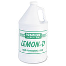 Kess Lemon-D Dishwashing Liquid, Lemon, 1Gal, Bottle, 4/Carton - KESLEMOND