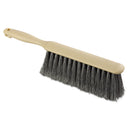 Boardwalk Counter Brush, Flagged Polypropylene Fill, 8" Long, Tan Handle - BWK5408