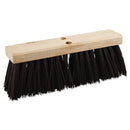 Boardwalk Street Broom Head, 16" Wide, Polypropylene Bristles - BWK73160