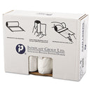 Inteplast High-Density Interleaved Commercial Can Liners, 60 Gal, 14 Microns, 38" X 60", Clear, 200/Carton - IBSS386014N
