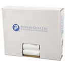 Inteplast High-Density Commercial Can Liners, 4 Gal, 6 Microns, 17" X 18", Clear, 2,000/Carton - IBSEC171806N