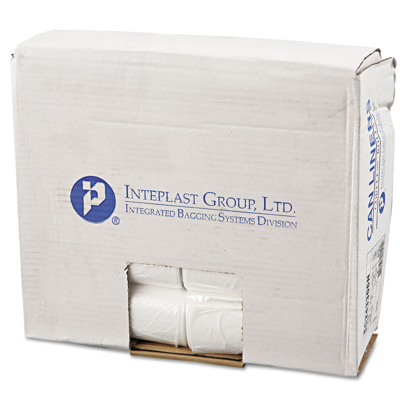 Inteplast High-Density Commercial Can Liners, 16 Gal, 6 Microns, 24" X 33", Natural, 1,000/Carton - IBSEC243306N