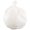 Boardwalk Low-Density Waste Can Liners, 16 Gal, 0.4 Mil, 24" X 32", White, 500/Carton - BWK2432EXH