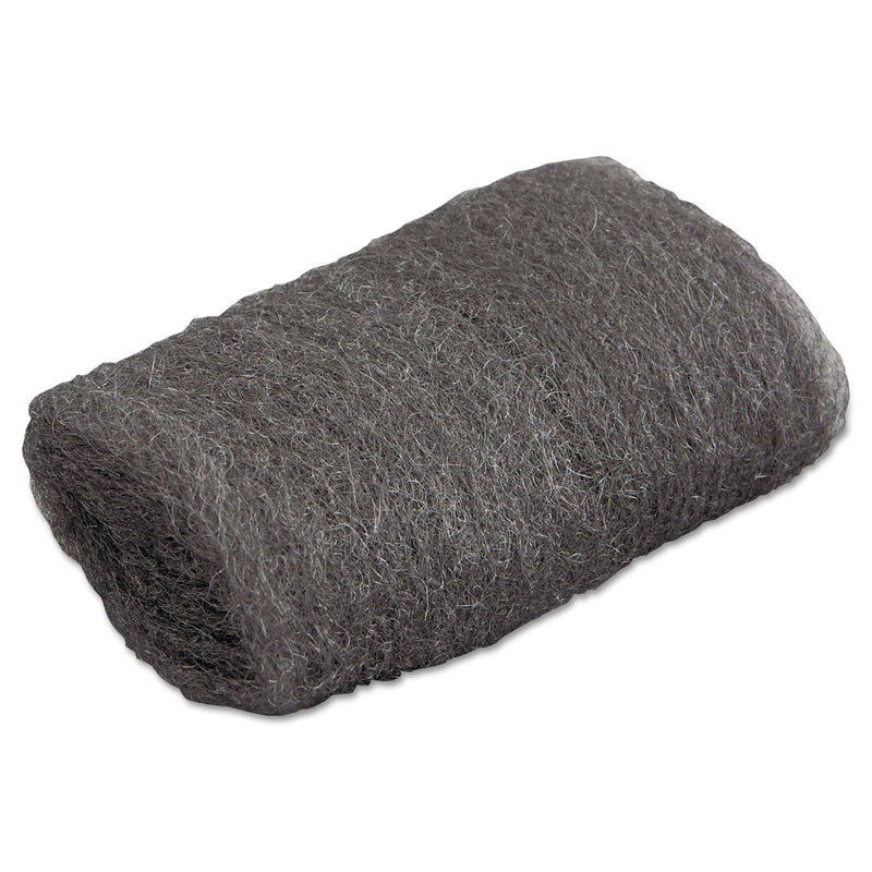 GMT Industrial-Quality Steel Wool Hand Pad, #00 Very Fine, 16/Pack, 192/Carton - GMA117002