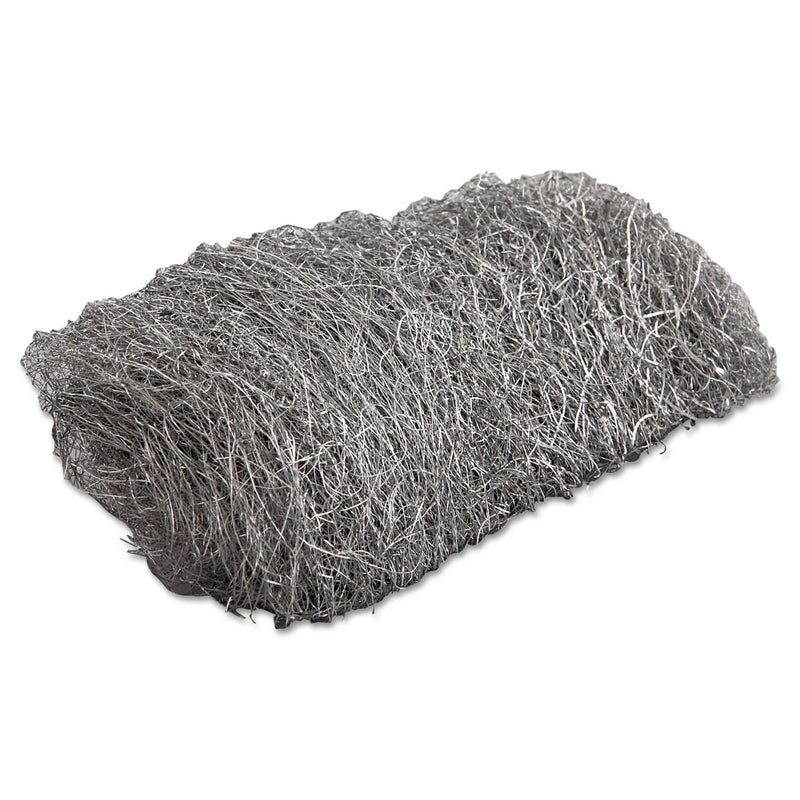 GMT Industrial-Quality Steel Wool Reel, #2 Medium Coarse, 5Lb Reel, 6/Carton - GMA105045