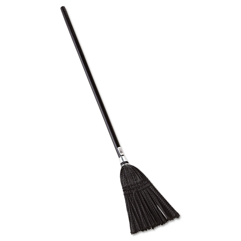 Rubbermaid Lobby Pro Synthetic-Fill Broom, 37 1/2" Height, Black - RCP2536