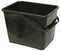 Mallory Squeegee Bucket, 2 gal., Plastic - 864 Black