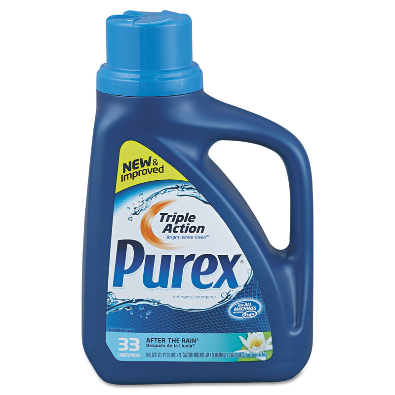 Purex Liquid He Detergent, After The Rain Scent, 50Oz Bottle, 6/Carton - DIA04789