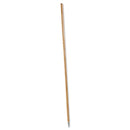 Boardwalk Metal Tip Threaded Hardwood Broom Handle, 1 1/8 Dia X 60, Natural - BWK138