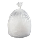 Inteplast High-Density Interleaved Commercial Can Liners, 60 Gal, 14 Microns, 38" X 60", Clear, 200/Carton - IBSS386014N