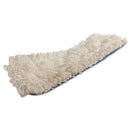 Rubbermaid Flow Flat Mop, Nylon, 18", White, - RCPQ805CT