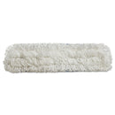 Rubbermaid Flow Flat Mop, Nylon, 18", White, - RCPQ805CT