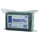 Royal Medium-Duty Scouring Pad, 6 X 9, Green, 60/Carton - RPPS960