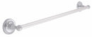 Top Brand 18"L Polished Chrome Zamac Towel Bar, Maxwell Collection - 2198121