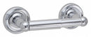 Top Brand Toilet Paper Holder, Maxwell, Double Post, (1) Roll, Polished - 2194469