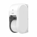 Georgia-Pacific Toilet Paper Dispenser, Compact(R), White, Coreless, (2) Rolls Dispenser Capacity, Plastic - 56767A