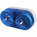 Georgia-Pacific Toilet Paper Dispenser, SofPull(R), Blue, Center Pull, (2) Rolls Dispenser Capacity, Plastic - 56508