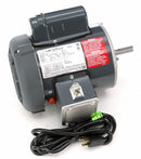 Marathon Motors 1/2 HP Power Tool Motor,Capacitor-Start,1725 Nameplate RPM,115/208-230 Voltage,Frame 56 - 056C17F5351