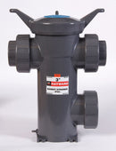 Hayward 1-1/2" Simplex Strainer, Socket/Threaded, 1/8" Mesh, PVC - SB1150STE18