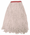 Tough Guy Quick Change, Side-Gate Polyester String Wet Mop Head, Beige - 16W222