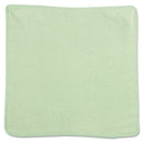 Rubbermaid Microfiber Cleaning Cloths, 12 X 12, Green, 24/Pack - RCP1820578
