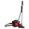 Sanitaire Extend Top-Hat Canister Vacuum, 9 Amp, 11" Cleaning Path, Red/Black - EURSC3700A